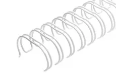Пружины металлические, А4, 19,1 мм (3/4″), белые, 40 шт. в упаковке, TM DA