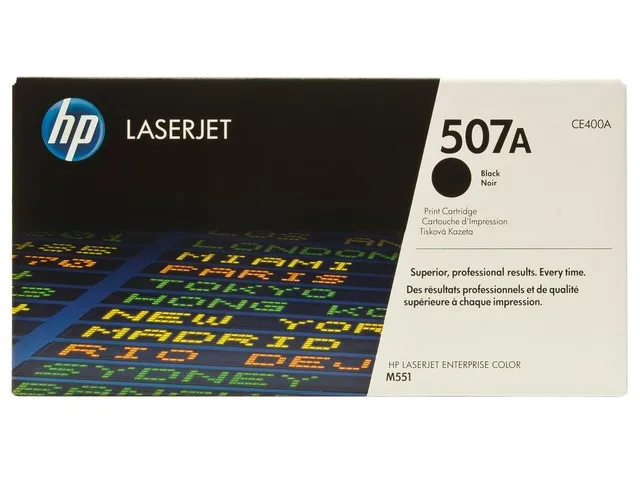 Картридж HP 507A Black LaserJet Toner Cartridge (арт. CE400A)