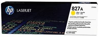 Картридж HP 827A Yellow LaserJet Toner Cartridge (арт. CF302A)