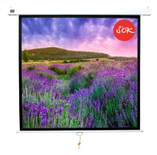Экран для проектора SOK Cinema 180x180см Wallscreen 1:1 настенно-потолочный рулонный 100″ (арт. SCPSW-180x180)