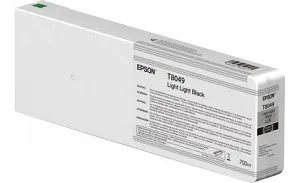 Картридж Epson Singlepack Light Light Black T804900 UltraChrome HDX/HD 700ml (арт. C13T804900)