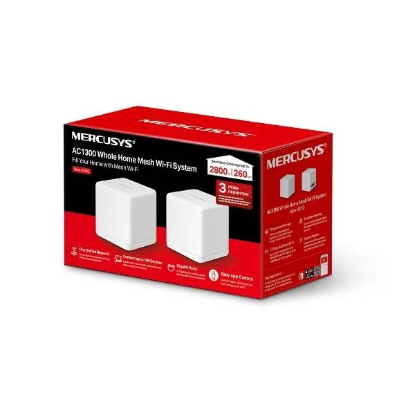 Mesh-система Mercusys Halo H30G(2-pack) (арт. Halo H30G(2-pack))