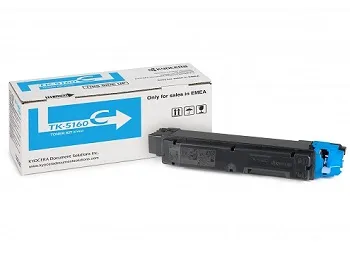 Оригинальный тонер-картридж Kyocera TK-5160C (голубой, 12000 стр.) (арт. 1T02NTCNL0)