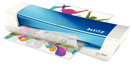 Пакетный ламинатор LEITZ iLam Home Office A4, синий (арт. 73680036)