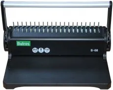 Переплетчик Bulros S-08 на пластиковую пружину (арт. BB-D-PLB-S-08-not-not-Ma)