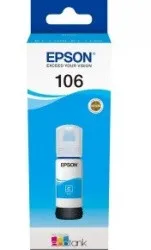 Картридж Epson 106 EcoTank Cyan ink bottle (арт. C13T00R240)