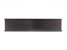 Алюминиевый профиль настольный, цвет "черный" (5х25см.)