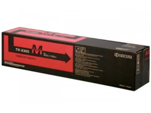 Оригинальный тонер-картридж Kyocera TK-8305M (пурпурный, 15000 стр.) (арт. 1T02LKBNL0)