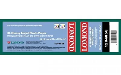 Бумага Lomond Глянцевая бумага 200 г/м2 (1520 x 30 x 50,8) (арт. 1204056)