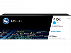 Оригинальный лазерный картридж повышенной емкости HP LaserJet 415X Cyan (голубой) (арт. W2031X)