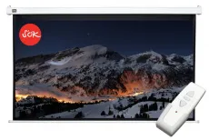 Экран для проектора SOK Cinema 332x186см Motoscreen 16:9 настенно-потолочный рулонный 150″ (арт. SCPSM-332x186)