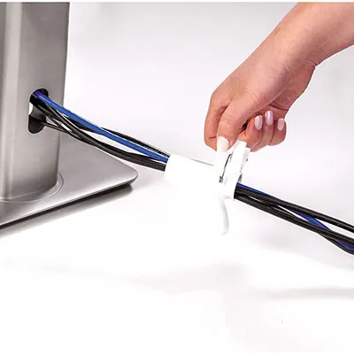 Канал-органайзер для кабелей Fellowes CableZip™, Белый (арт. FS-99299)