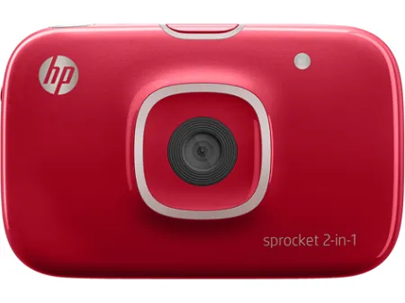 Принтер цветной струйный HP Sprocket 2-in-1 красный (арт. 2FB98A)
