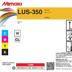 Оригинальные чернила Mimaki LUS-350 UV curable ink 1L bottle Cyan (арт. LUS35-C-BA)
