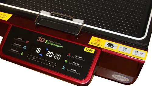 Термопресс вакуумный Bulros T-3D, красный (арт. TP-D-vac-T-3D-red-___-__)