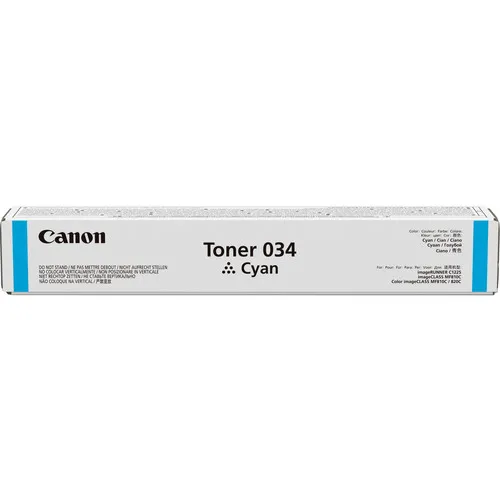 Картридж Canon Toner 034 Cyan (арт. 9453B001)