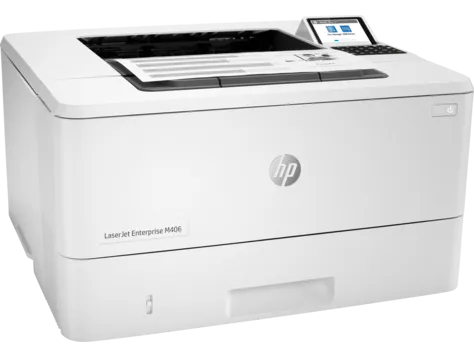 Принтер лазерный черно-белый HP LaserJet Enterprise M406dn (арт. 3PZ15A)