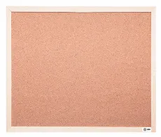 Демонстрационная доска Cactus пробковая коричневый 90x120см деревянная рама пробка (арт. CS-CWBD-90X120)