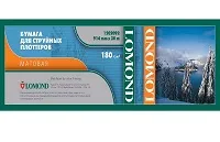Бумага Lomond XL Matt Paper, 1067 x 50,8 мм, 180 г/м2, 30 метров (арт. 1202093)