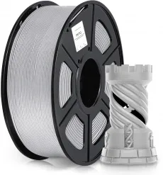 Пластик для принтера Cactus (PETG, d1.75мм, 1кг, L316м) (арт. CS-3D-PETG-1KG-SILVER)