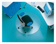 Защитный напольный коврик RS-Office 12-120О, 120 х 120 см (арт. 12-120О Коврик поликарбон. напольный, 120х120)