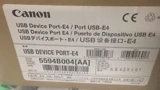 Порт устройства USB Canon E4 (арт. 5594B004)