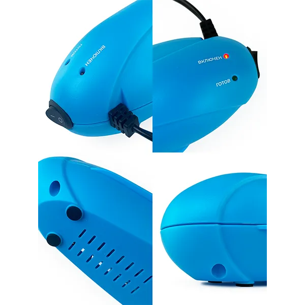 Ламинатор ГЕЛЕОС ЛМ A4 Радуга голубой, А4 (арт. ЛМА4РГ)