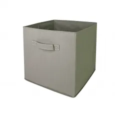 КОРОБ-кубик для хранения ГЕЛЕОС КУБ 33-1 (30х30х30 см) дымчатый (арт. КУБ33-1)