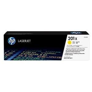 Картридж HP Оригинальный лазерный картридж HP LaserJet 201X увеличенной емкости, Желтый (ресурс 2300 стр.) (арт. CF402X)