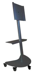 Стойка напольная на колесах для монитора OMB 65″ GYRO TROLLEY (black) (арт. 07122)