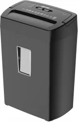 Шредер Cactus черный, фрагменты, P-4, 12 лист., 21 лтр., скрепки / скобы / пл. карты (арт. CS-SH-12-21-5X20)