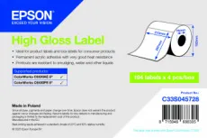Этикет-лента Epson High Gloss Label - Die-Cut Roll: 210 mm x 297 mm, 194 labels (арт. C33S045728)
