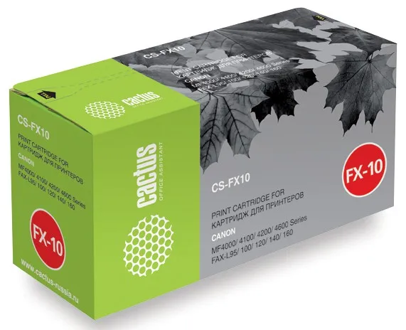 Картридж Cactus черный (2000стр.) для Canon (арт. CS-FX10S)