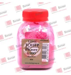 Тонер Булат для Xerox Phaser 6500 банка 40г Magenta БУЛАТ s-Line (арт. BARXPH6125110)