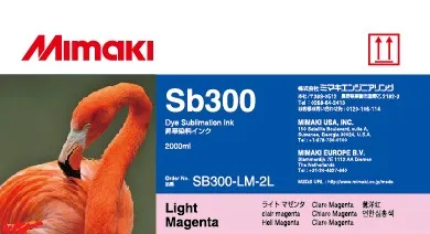 Картридж Mimaki Dye Sublimation Ink Sb300 Light Magenta (арт. SB300-LM-BB)
