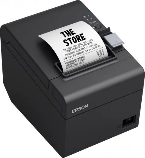 Чековый принтер Epson TM-T20III (011): USB + Serial, PS, Blk, EU (арт. C31CH51011)
