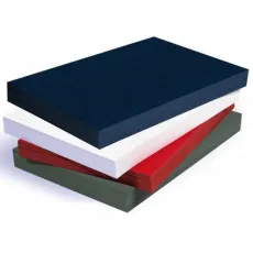 Обложки для переплета ГЕЛЕОС А3, кожа, красные, 100 шт (арт. CCA3R)