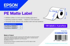Этикет-лента Epson PE Matte Label - Die-Cut Roll: 210 mm x 297 mm, 184 labels (арт. C33S045732)