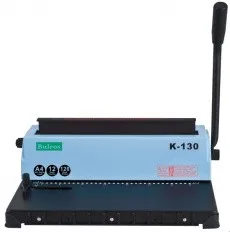 Переплетчик Bulros K-130 на металлическую пружину (арт. BB-D-MeB-130_-not-squ-Ma)