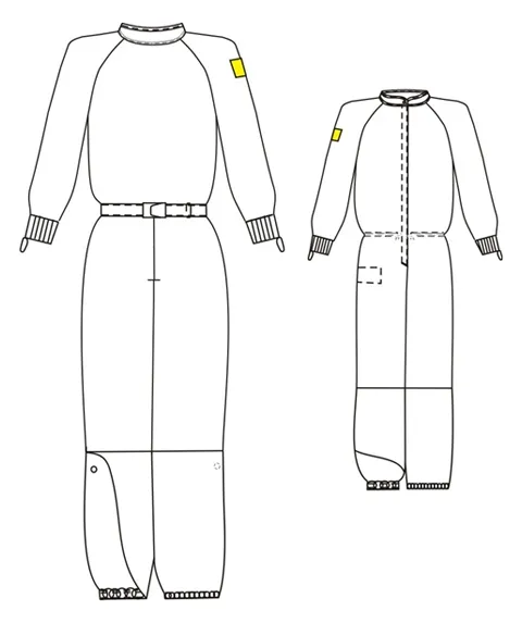 Комбинезон LAMSYSTEMS PASTERIS КБ.28. Ткань: LS-T-02 (арт. КБ.28)