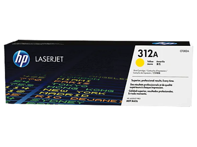 Картридж HP 312A Yellow Original LaserJet Toner Cartridge (арт. CF382A)