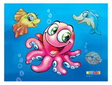 Защитный напольный коврик RS-Office K2-8920, «Осьминог», 89 х 119 см (арт. RS-Office - K2-8920)