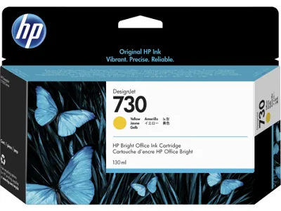 Картридж HP 730 130-ml Yellow DesignJet Ink Cartridge (арт. P2V64A)