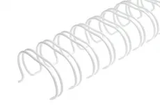 Пружины металлические, А4, 12,7 мм (1/2″), белые, 100 шт. в упаковке, TM DA