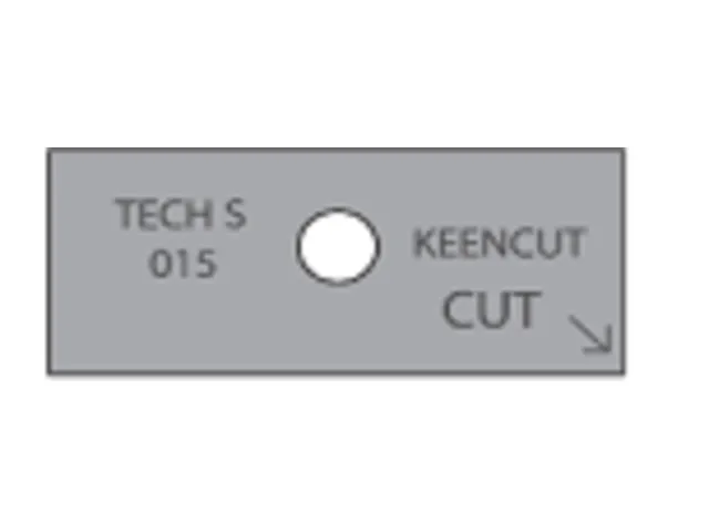 Лезвия KeenCut Tech S .015 Blades (100) (арт. CA50-030)