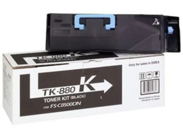 Оригинальный тонер-картридж Kyocera TK-880K (чёрный, 25000 стр.) (арт. 1T02KA0NL0)