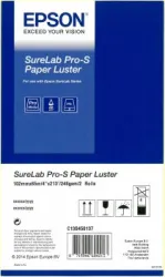 Бумага Epson SureLab Pro-S Paper Luster BP, 3.5"x65м, 4 рулона (арт. C13S450358BP)