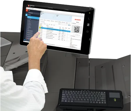 МФУ лазерное черно-белое Sharp MX-M1206EU (арт. MXM1206EU)