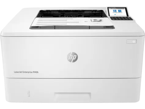 Принтер лазерный черно-белый HP LaserJet Enterprise M406dn (арт. 3PZ15A)