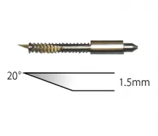 Нож Graphtec для пескоструйного резиста (арт. CB15U-K20-2SP)